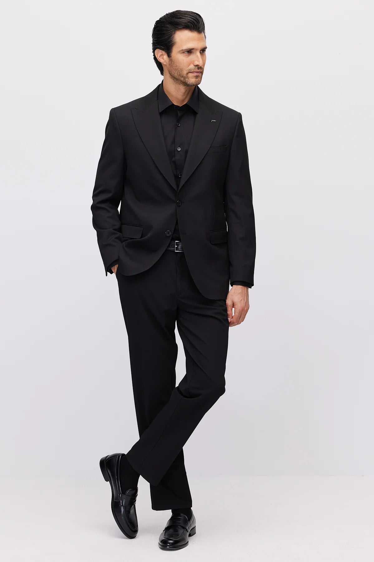 Men's Slim Fit Notch Lapel Jacket