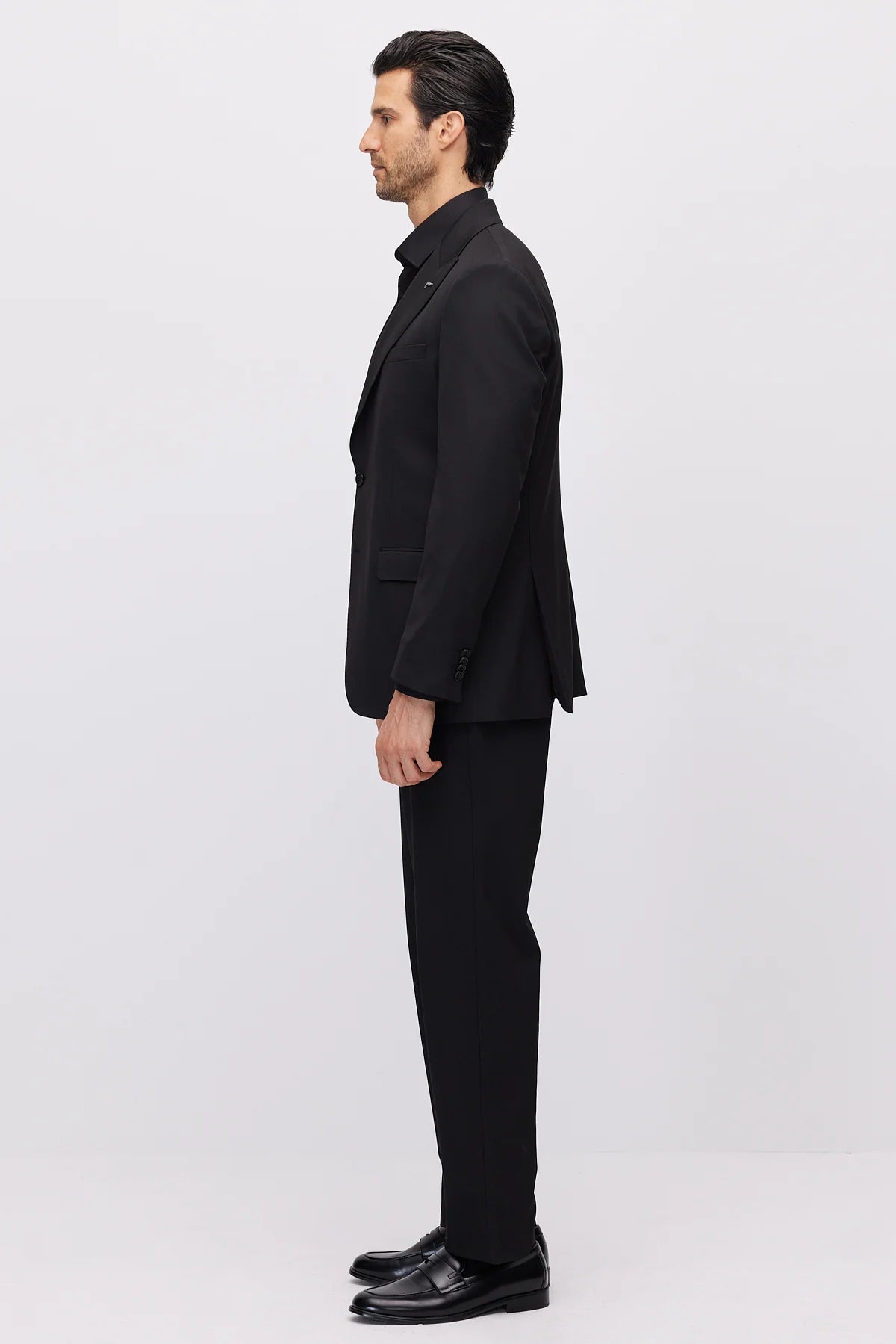 Men's Slim Fit Notch Lapel Jacket