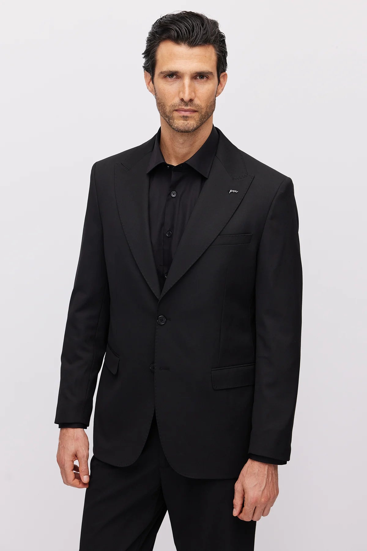 Men's Slim Fit Notch Lapel Jacket