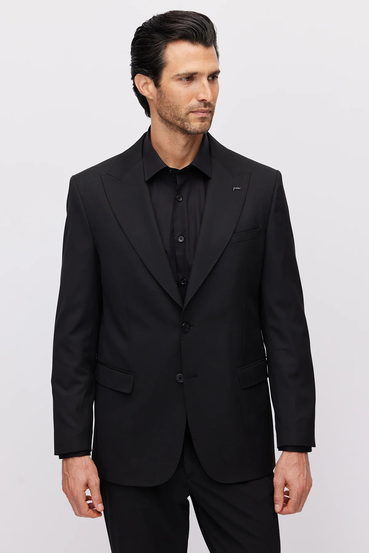 Men's Slim Fit Notch Lapel Jacket