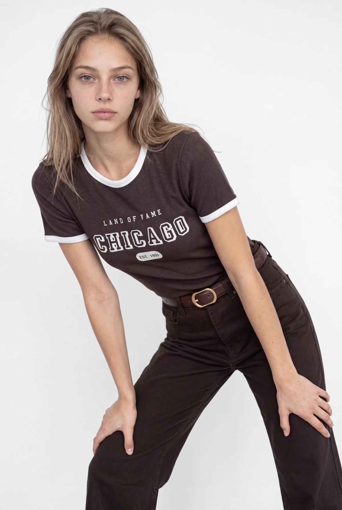 Women's Ribbed T-shirt