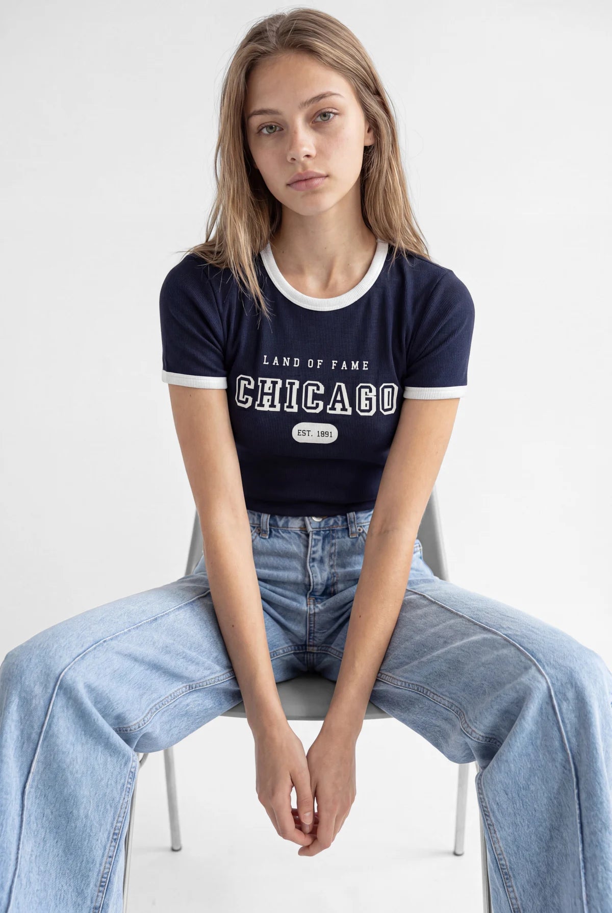 Women's Ribbed T-shirt