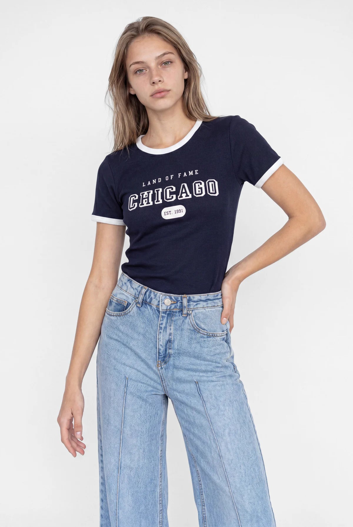 Women's Ribbed T-shirt