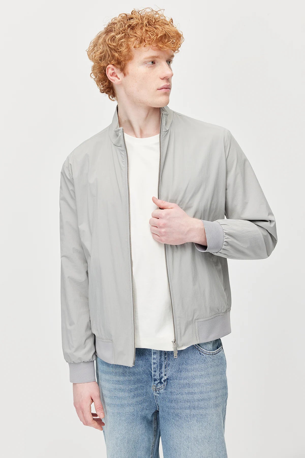 Men's Straight Cut Double Zip Jacket