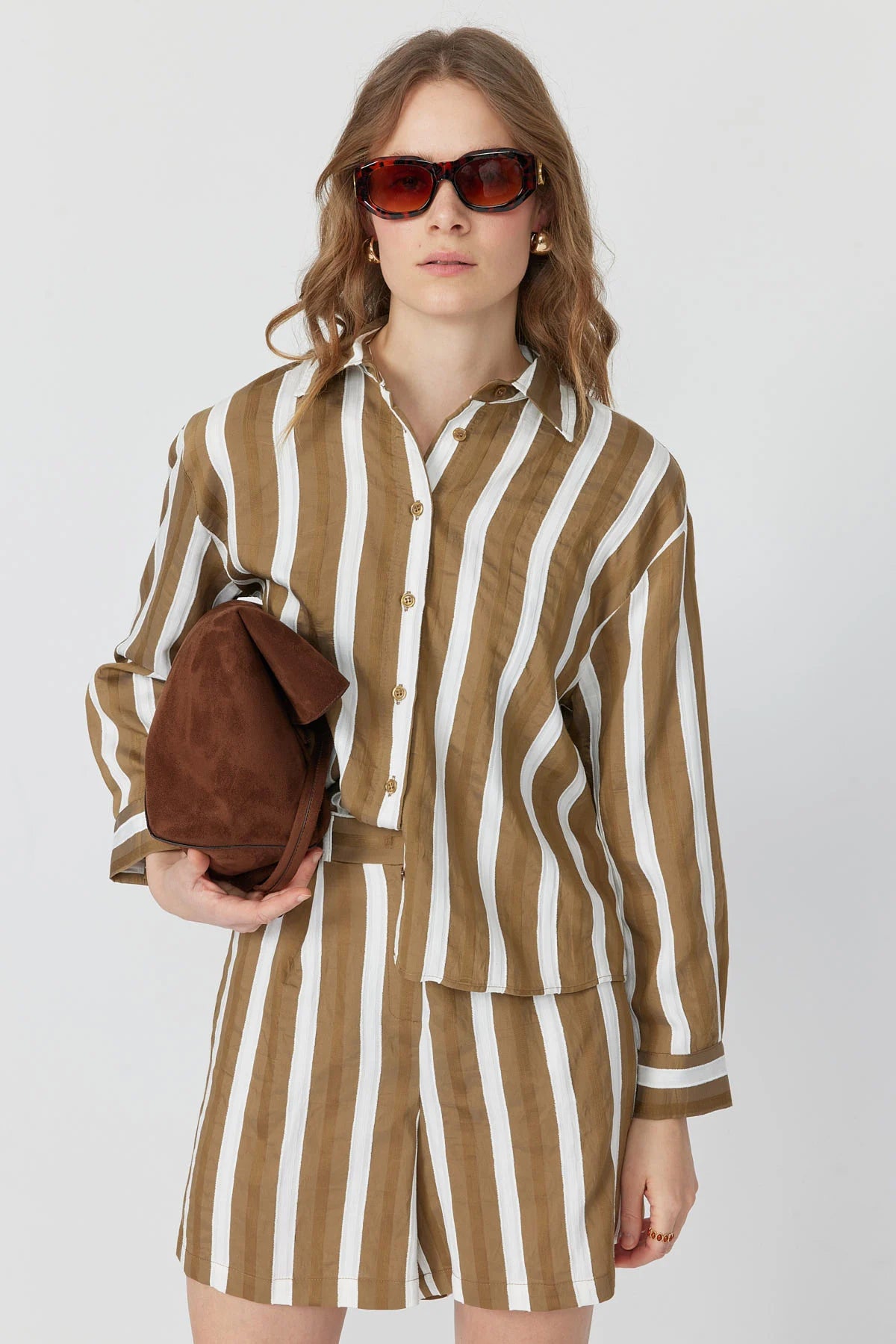 Women's Thick Striped Shirt
