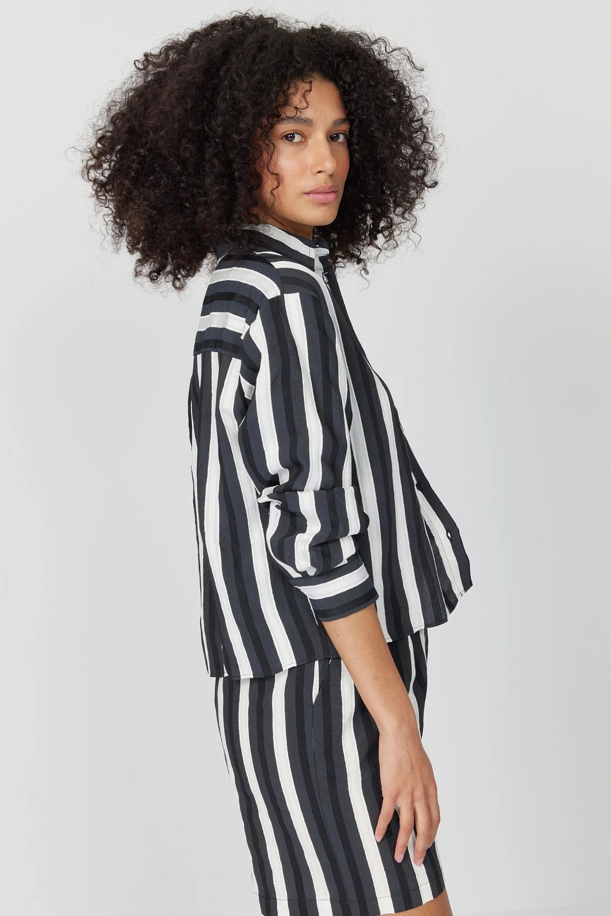 Women's Thick Striped Shirt