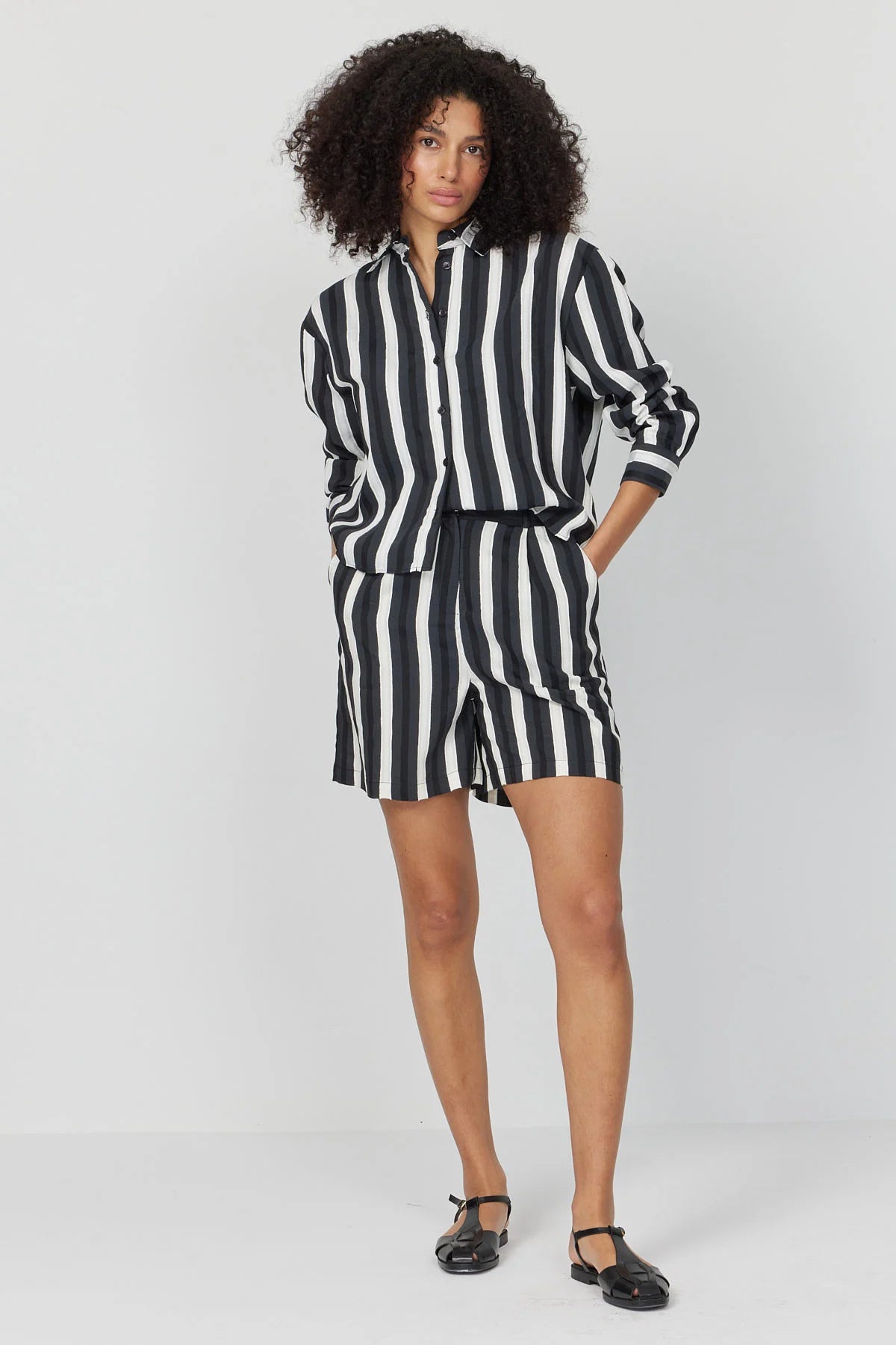 Women's Thick Striped Shirt