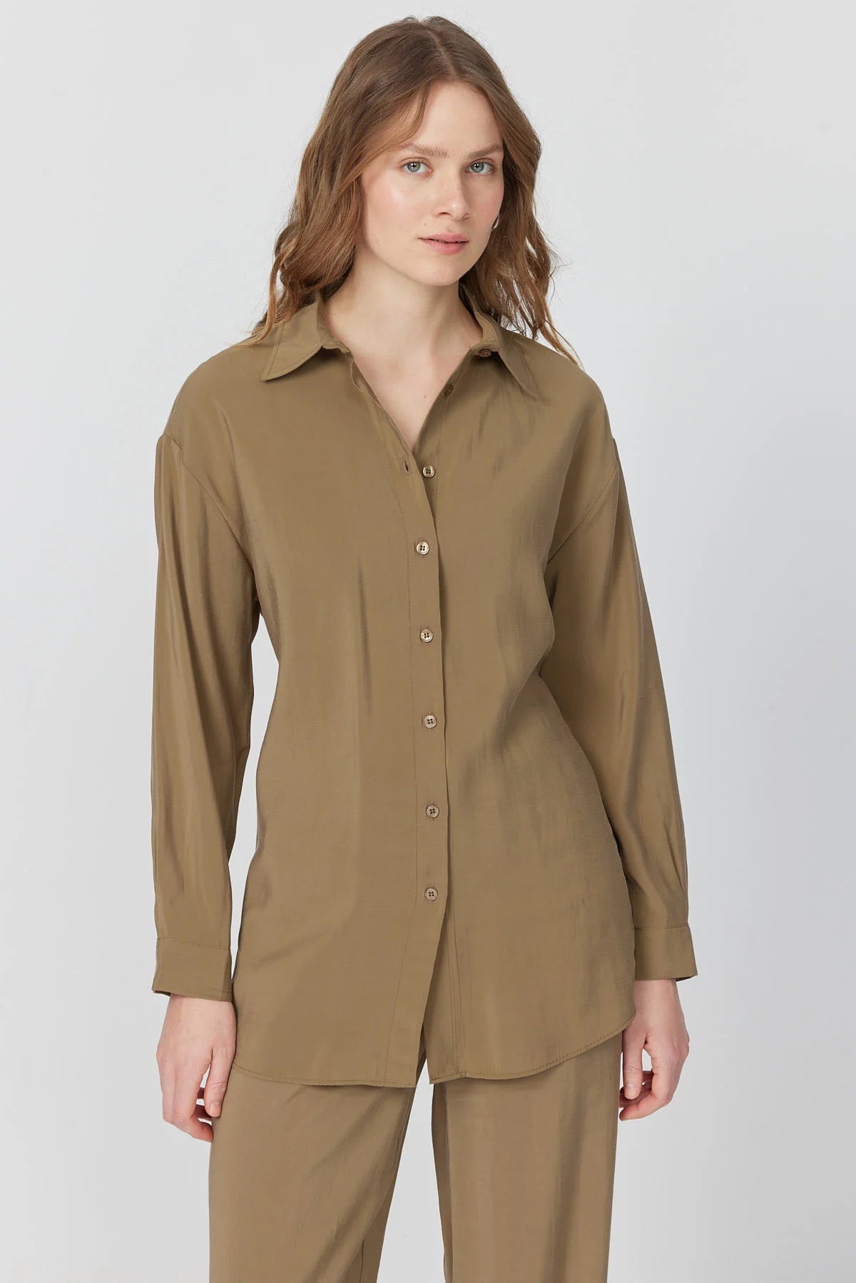 Women's Shirt with Tie Detail