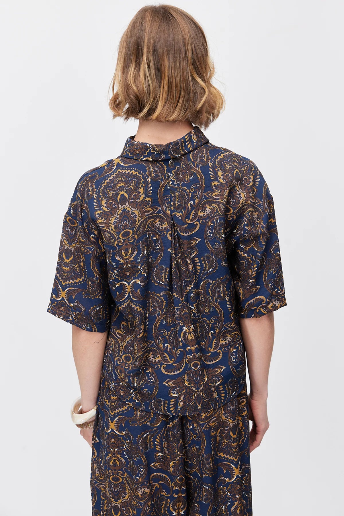 Women's Patterned Short Shirt