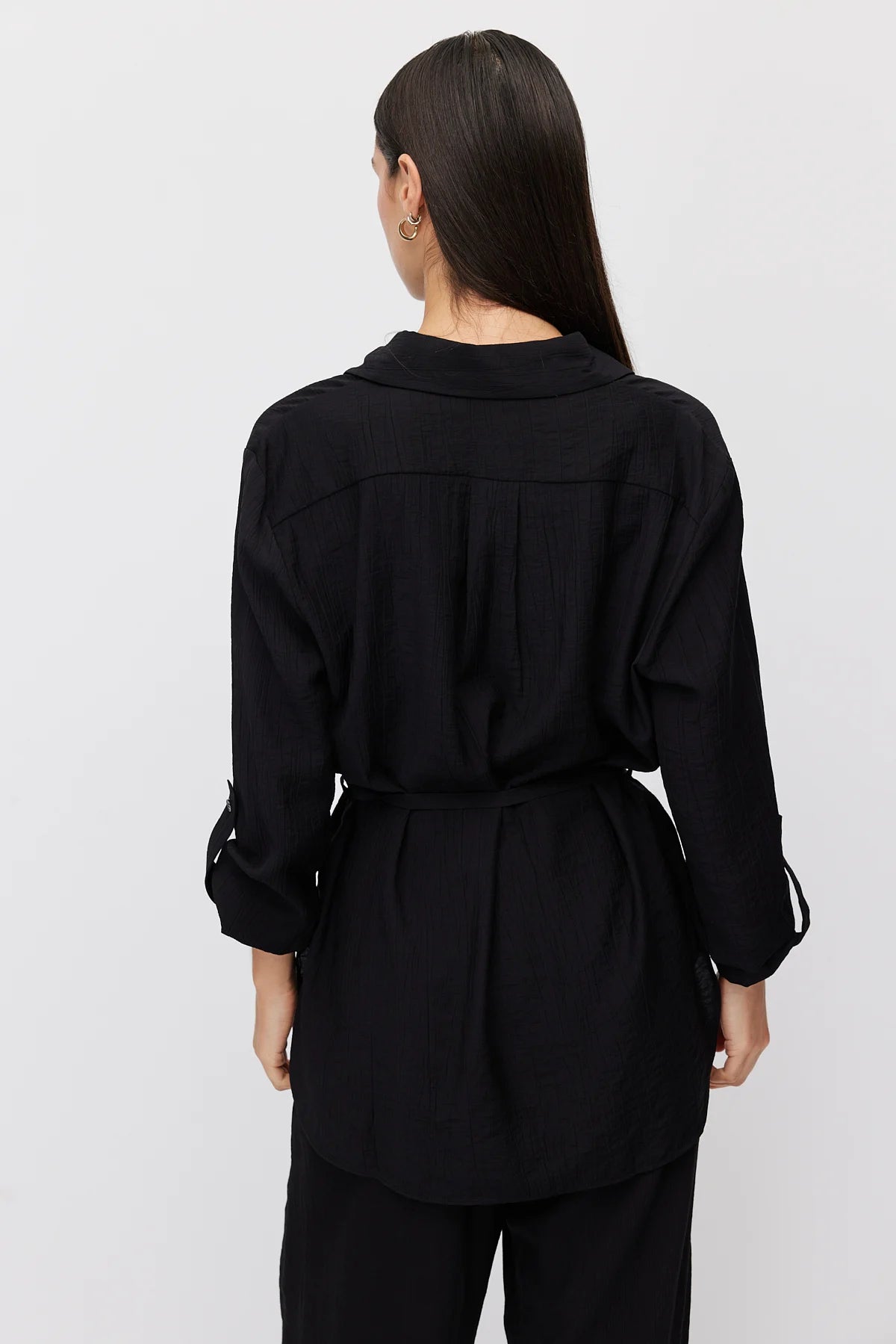 Women's Relaxed Fit Textured Shirt
