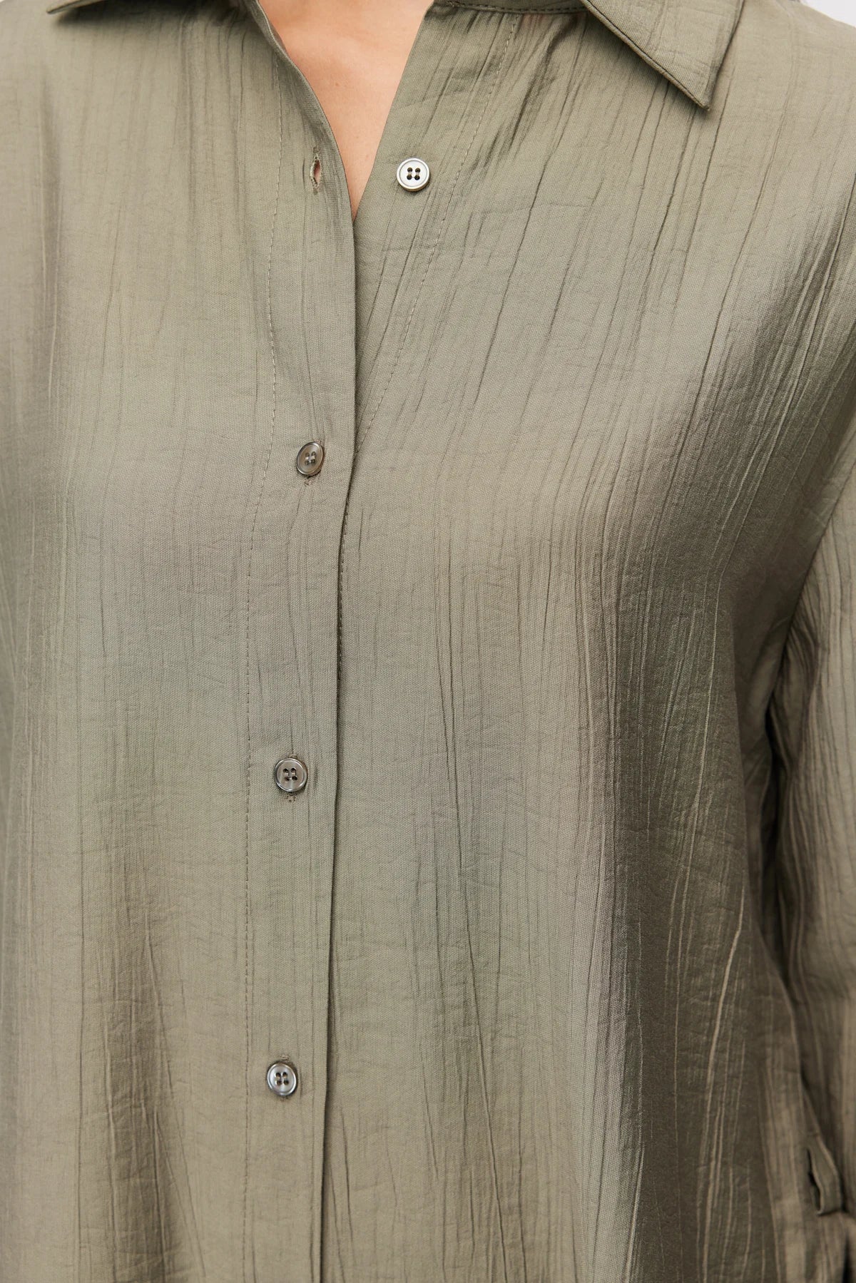 Women's Relaxed Fit Textured Shirt