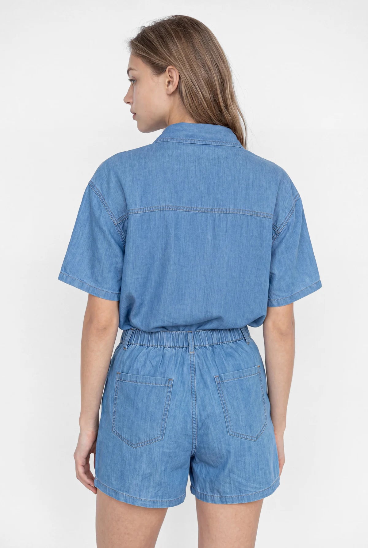 Women's Oversize Denim Shirt