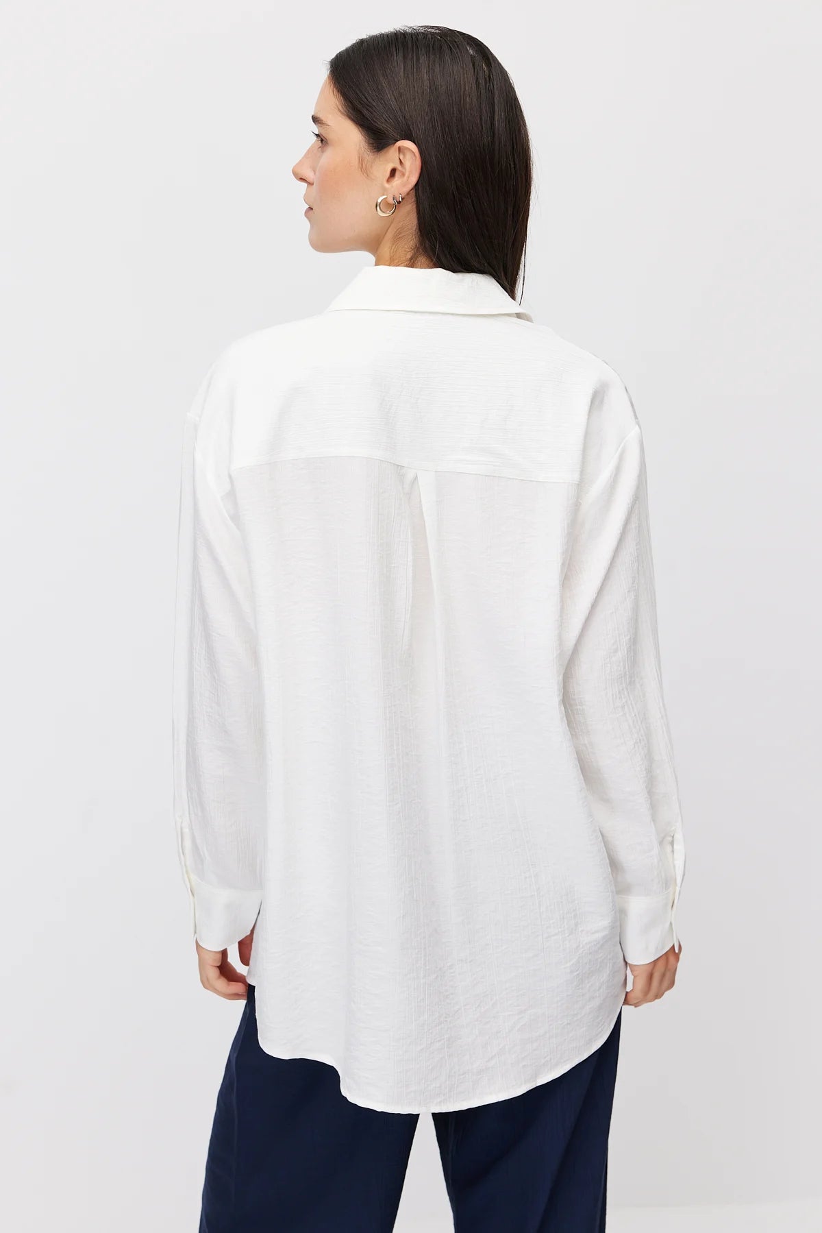Women's Oversize Pocket Shirt