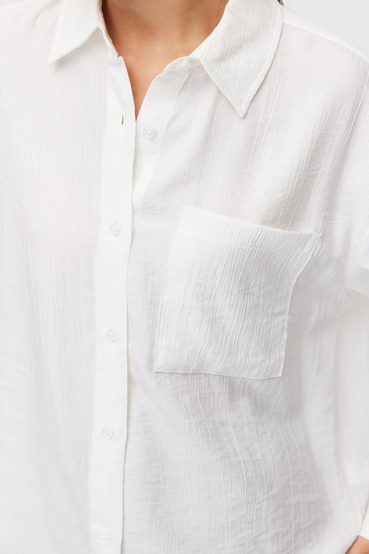 Women's Oversize Pocket Shirt