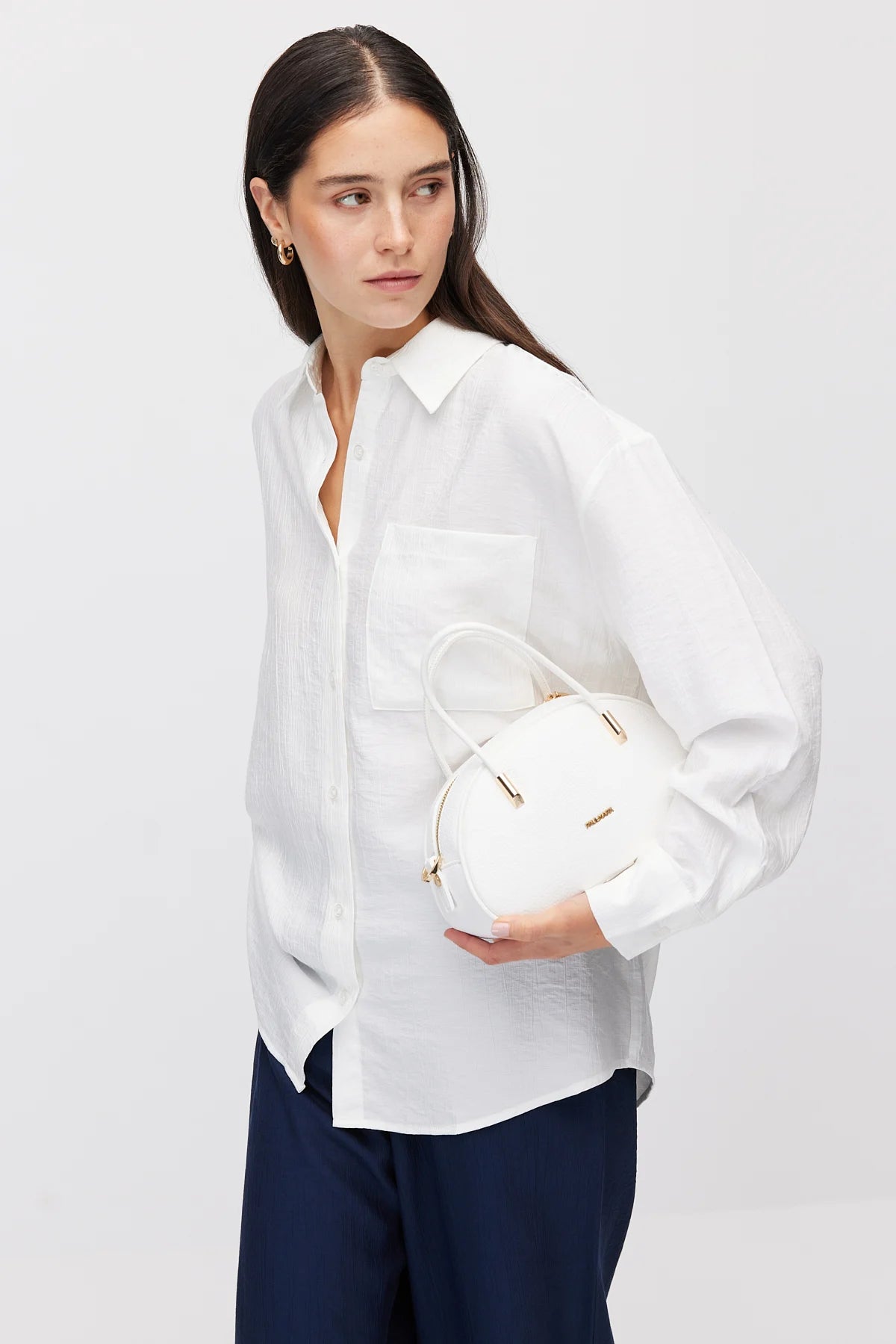 Women's Oversize Pocket Shirt