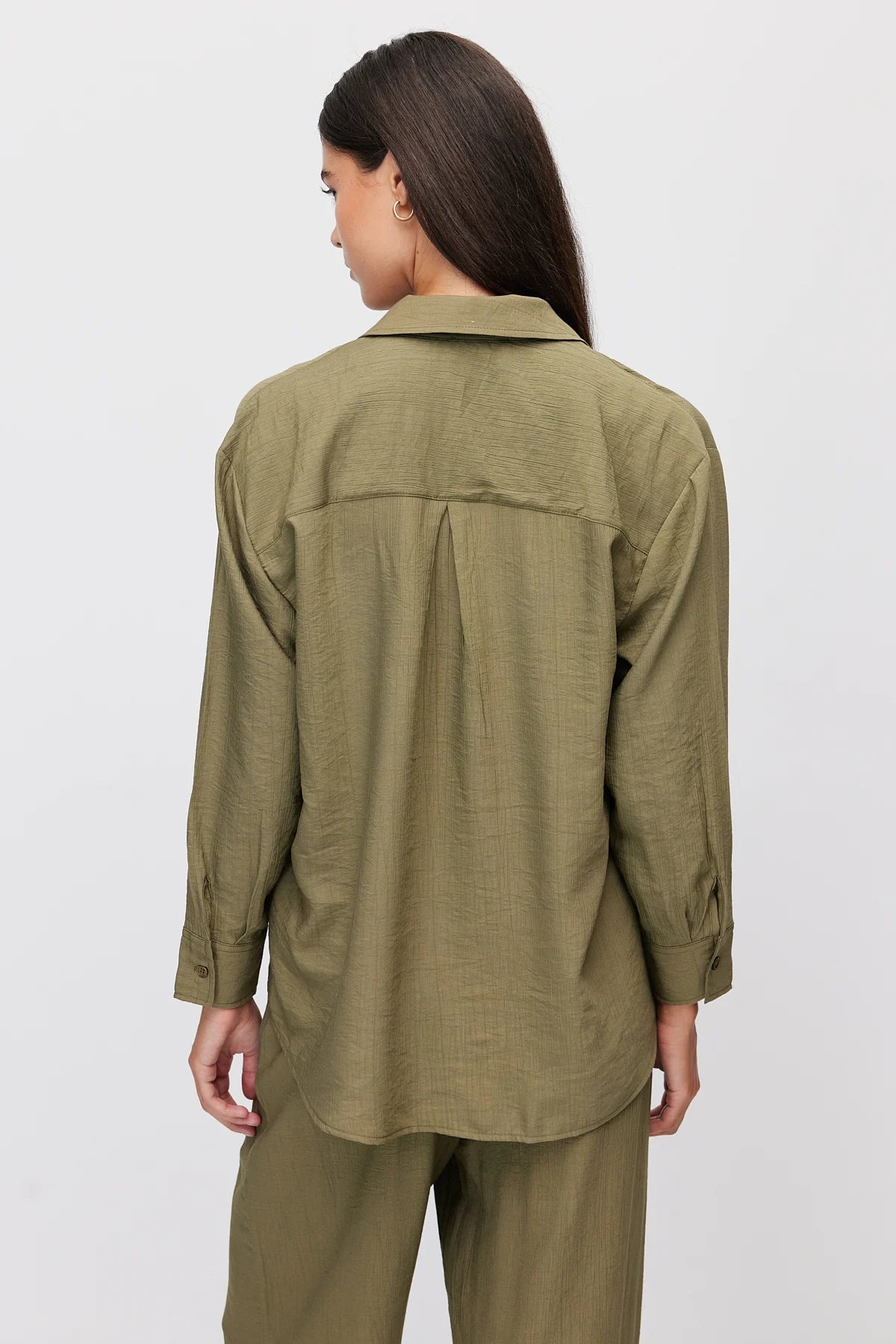 Women's Oversize Pocket Shirt