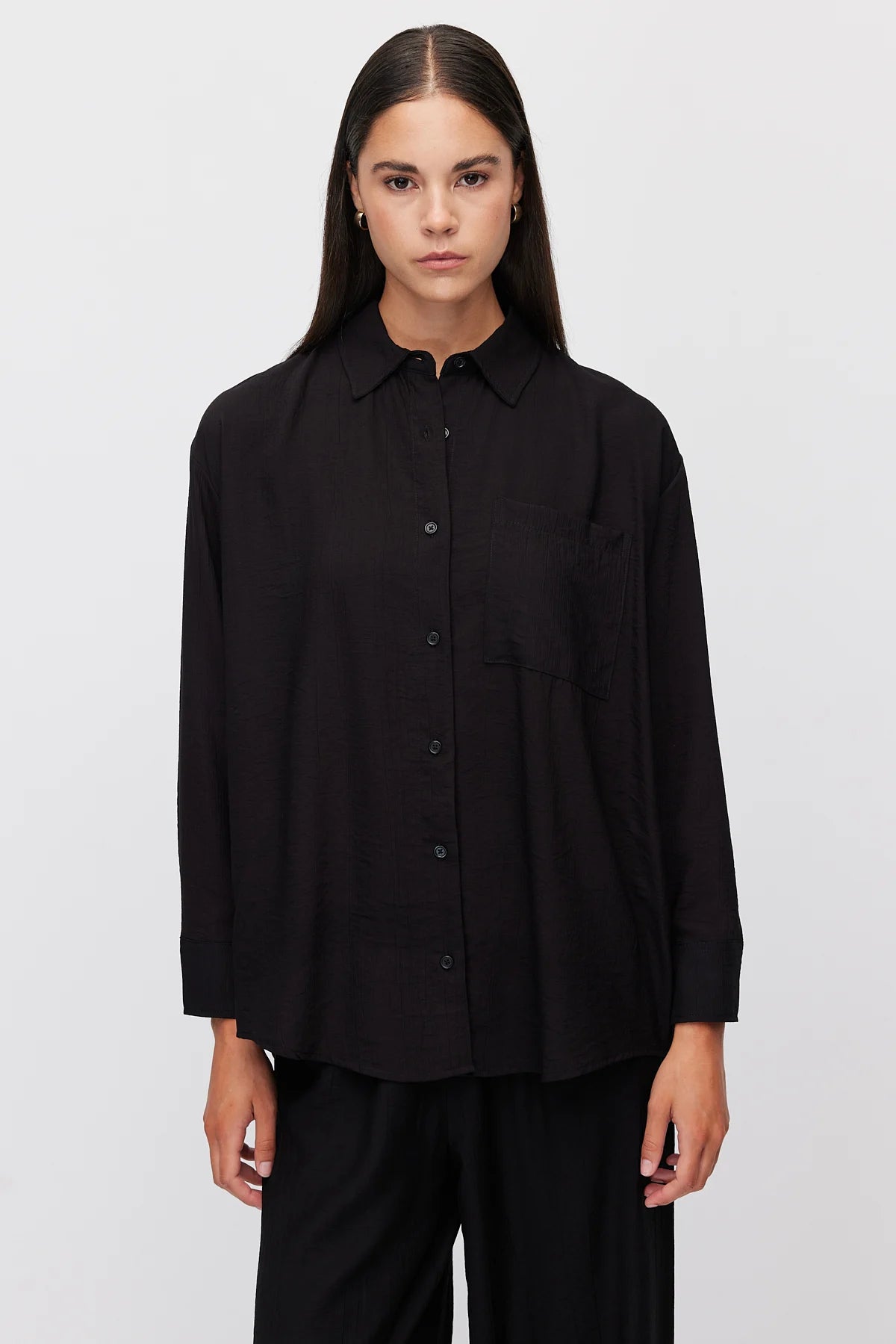 Women's Oversize Pocket Shirt