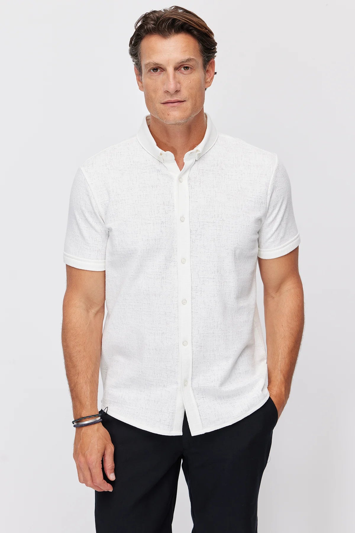 Men's Textured Shirt
