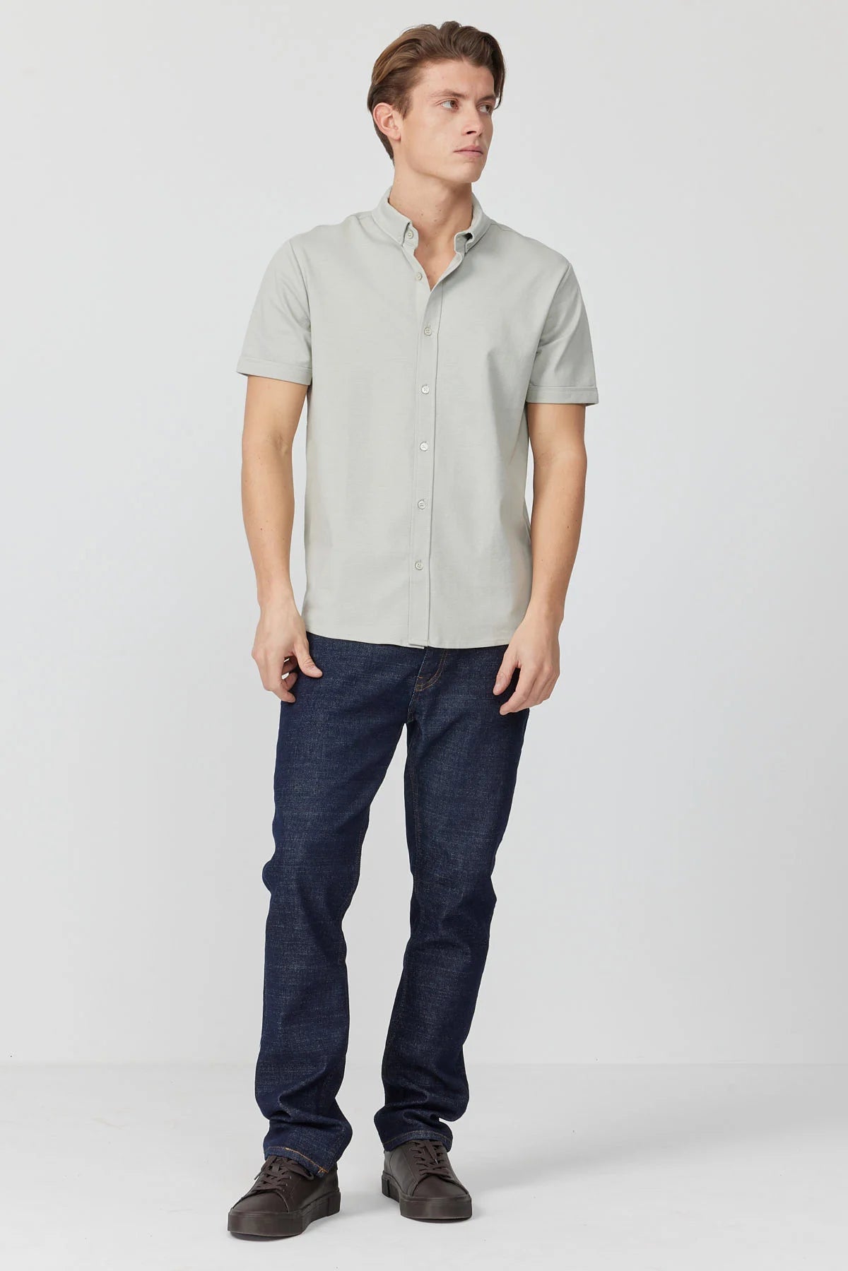 Men's Button-Down Collar Shirt