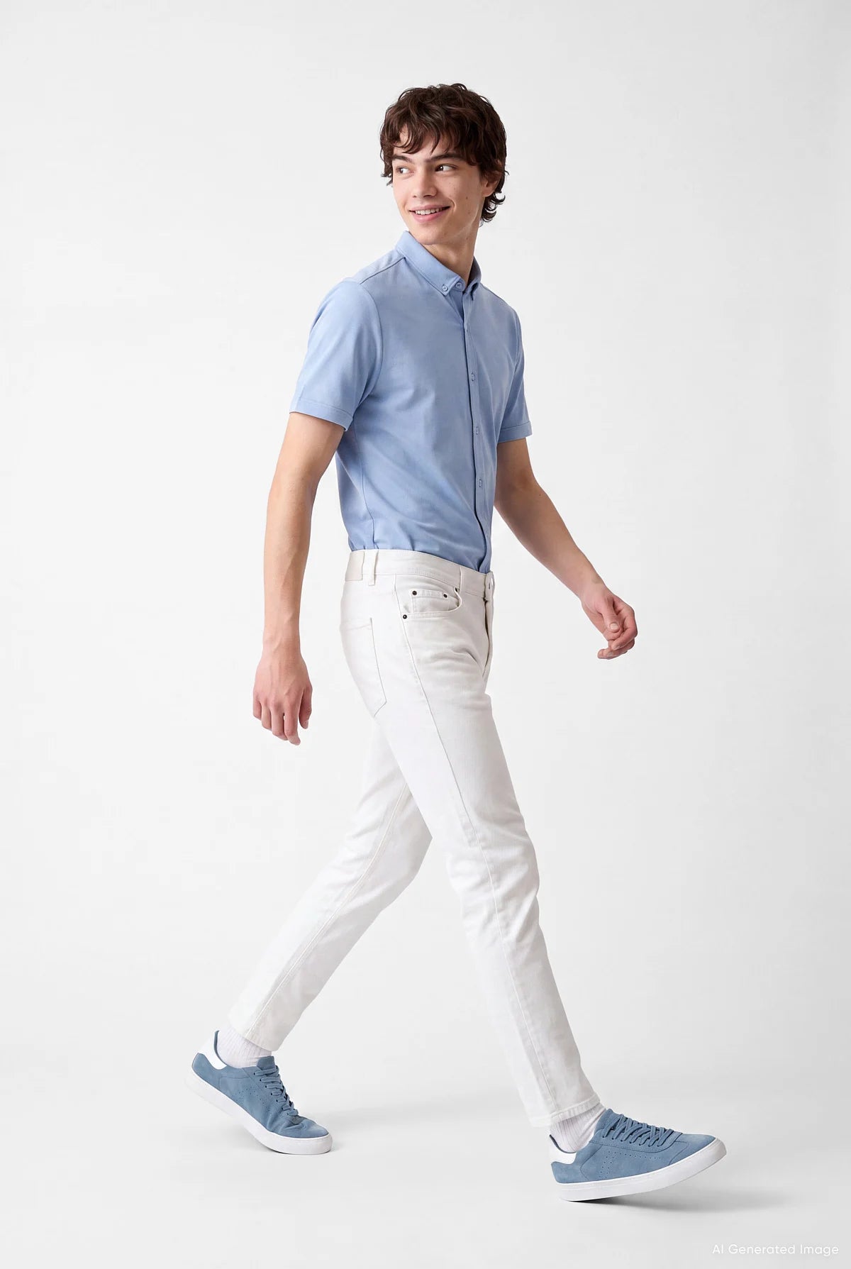 Men's Button-Down Collar Shirt