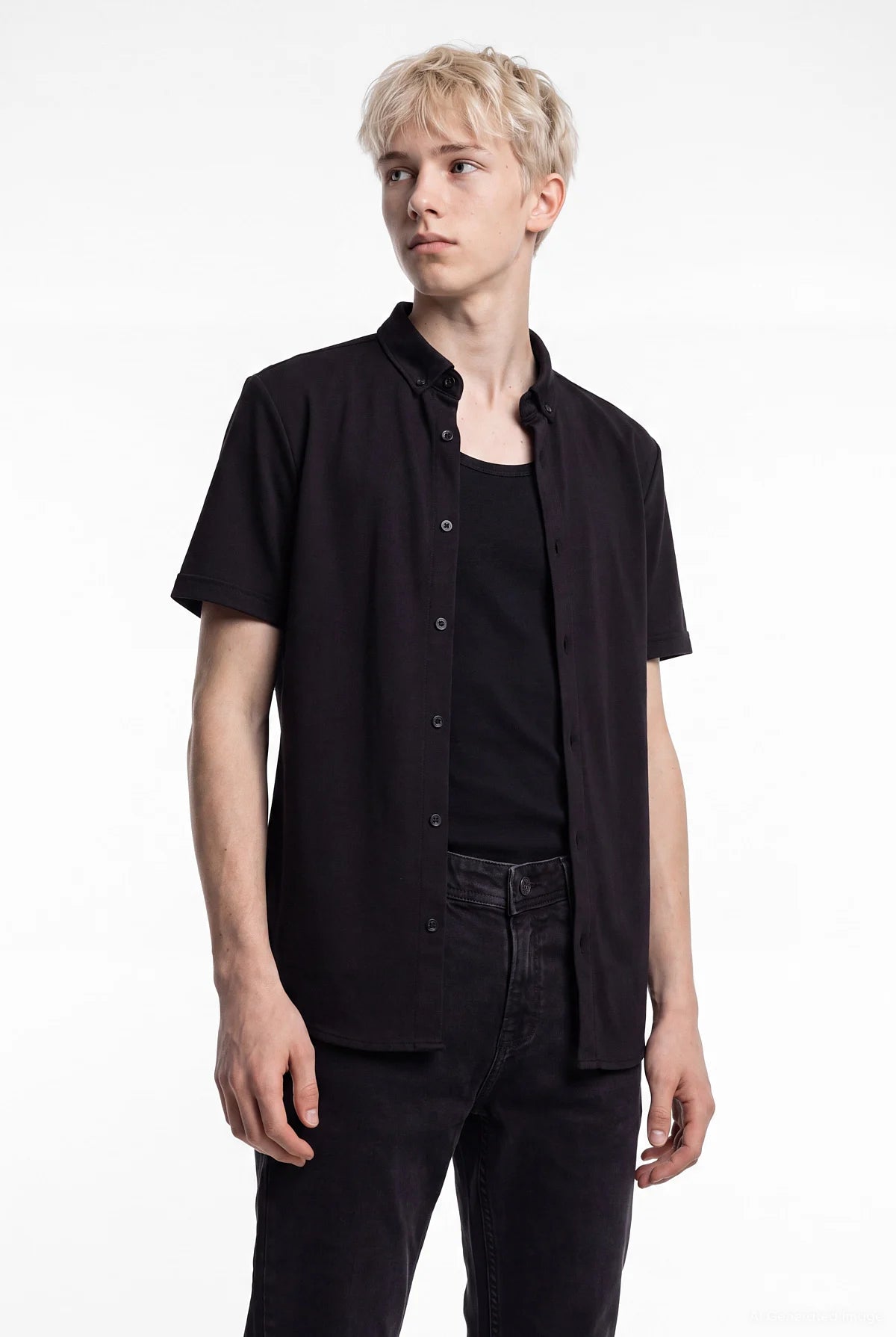 Men's Button-Down Collar Shirt