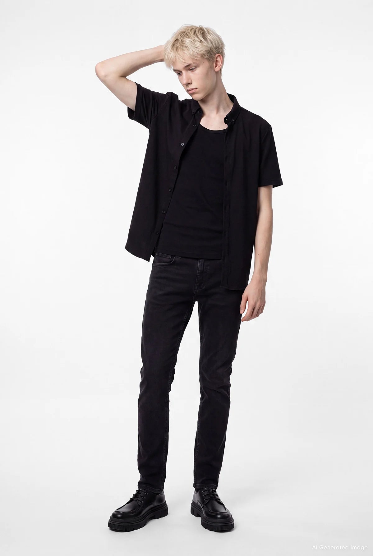 Men's Button-Down Collar Shirt