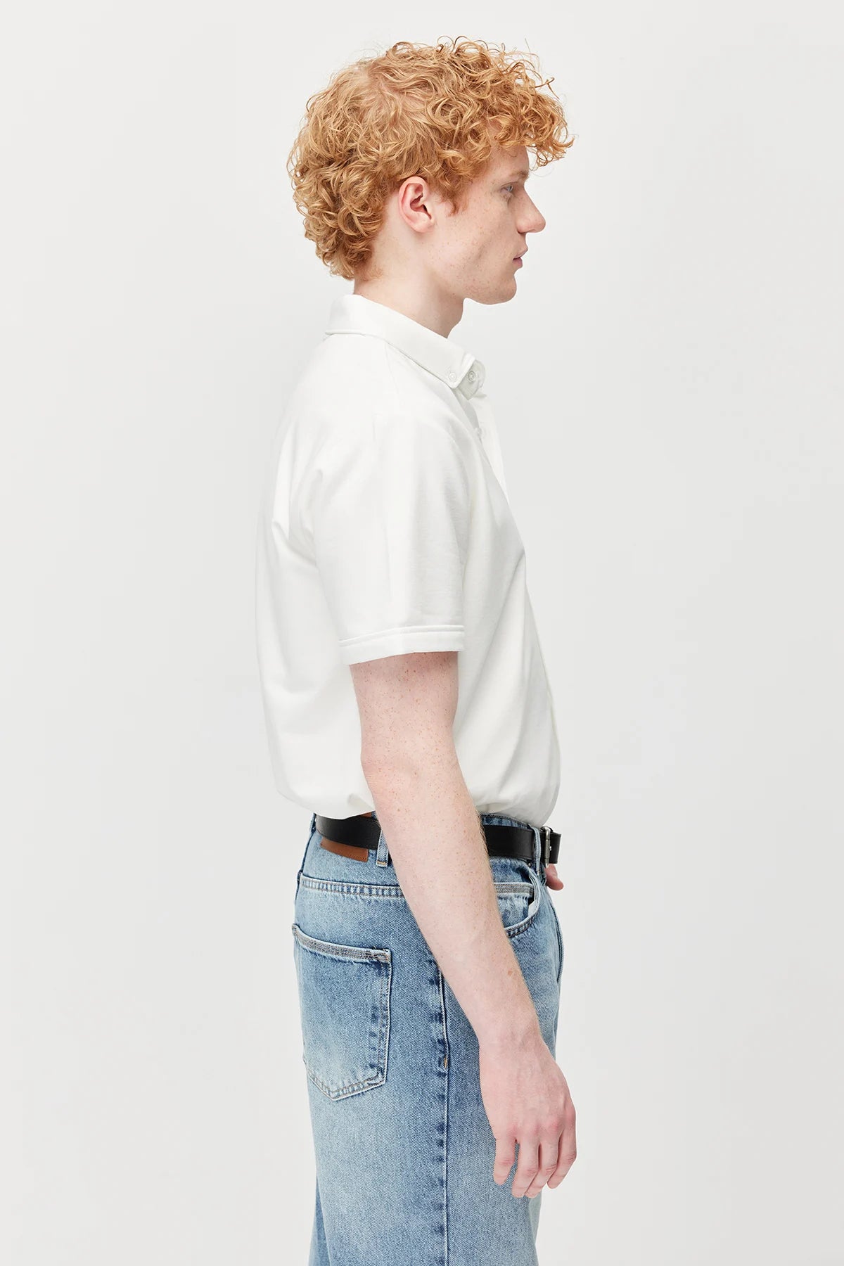 Men's Soft Textured Short-Sleeve Shirt