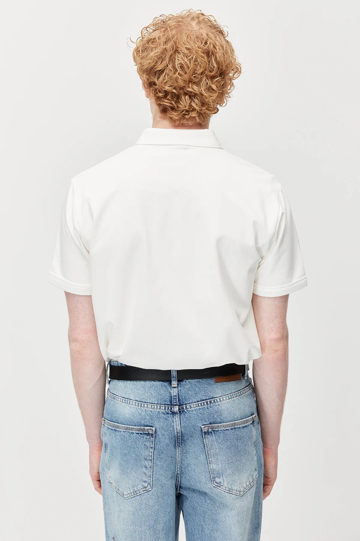 Men's Soft Textured Short-Sleeve Shirt