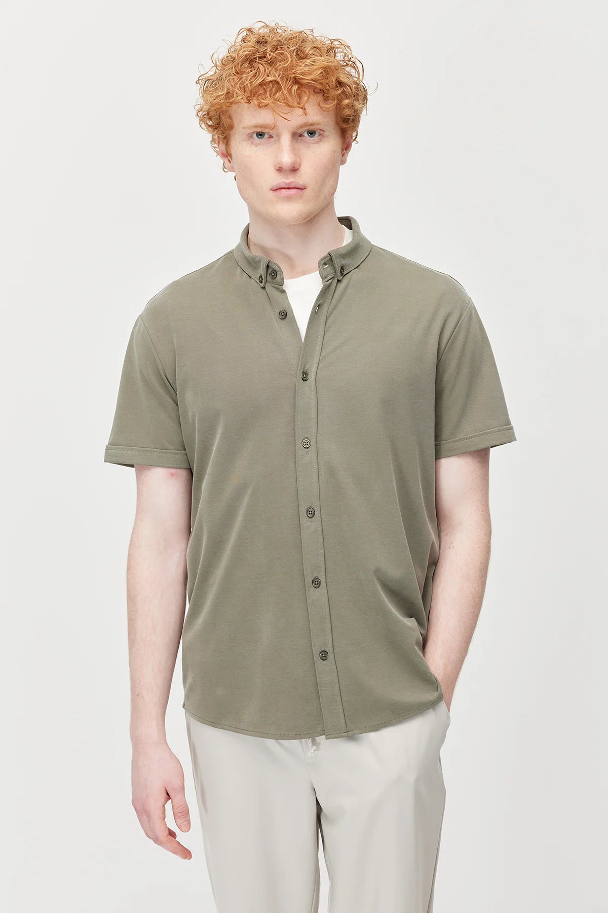 Men's Soft Textured Shirt