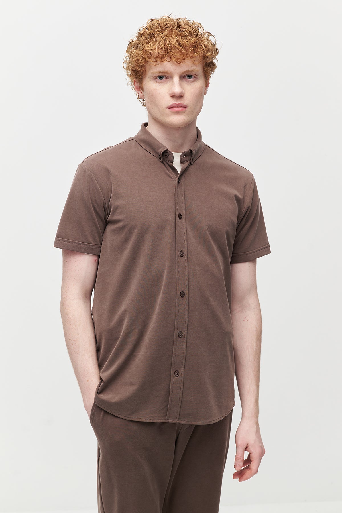 Men's Soft Textured Shirt
