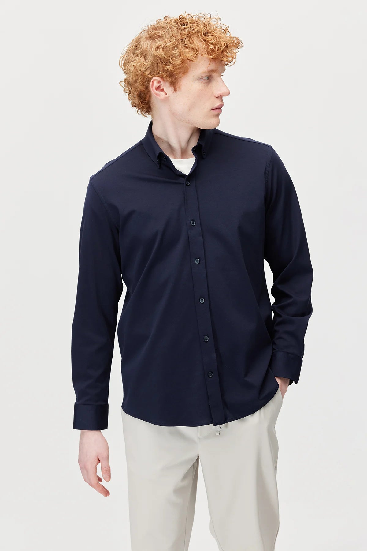 Men's Textured Regular Shirt
