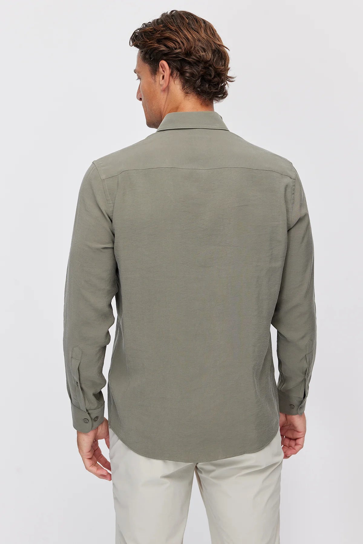 Men's Regular Soft Textured Shirt