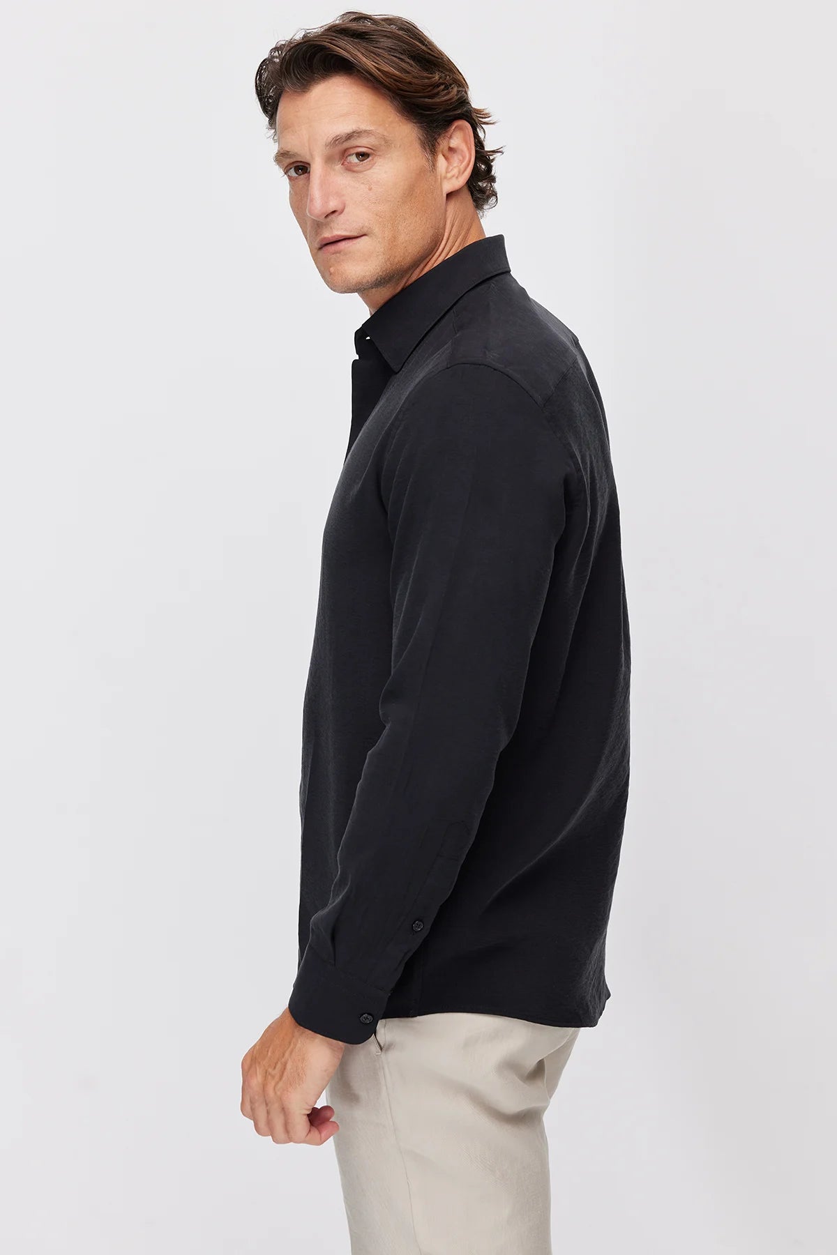 Men's Regular Soft Textured Shirt