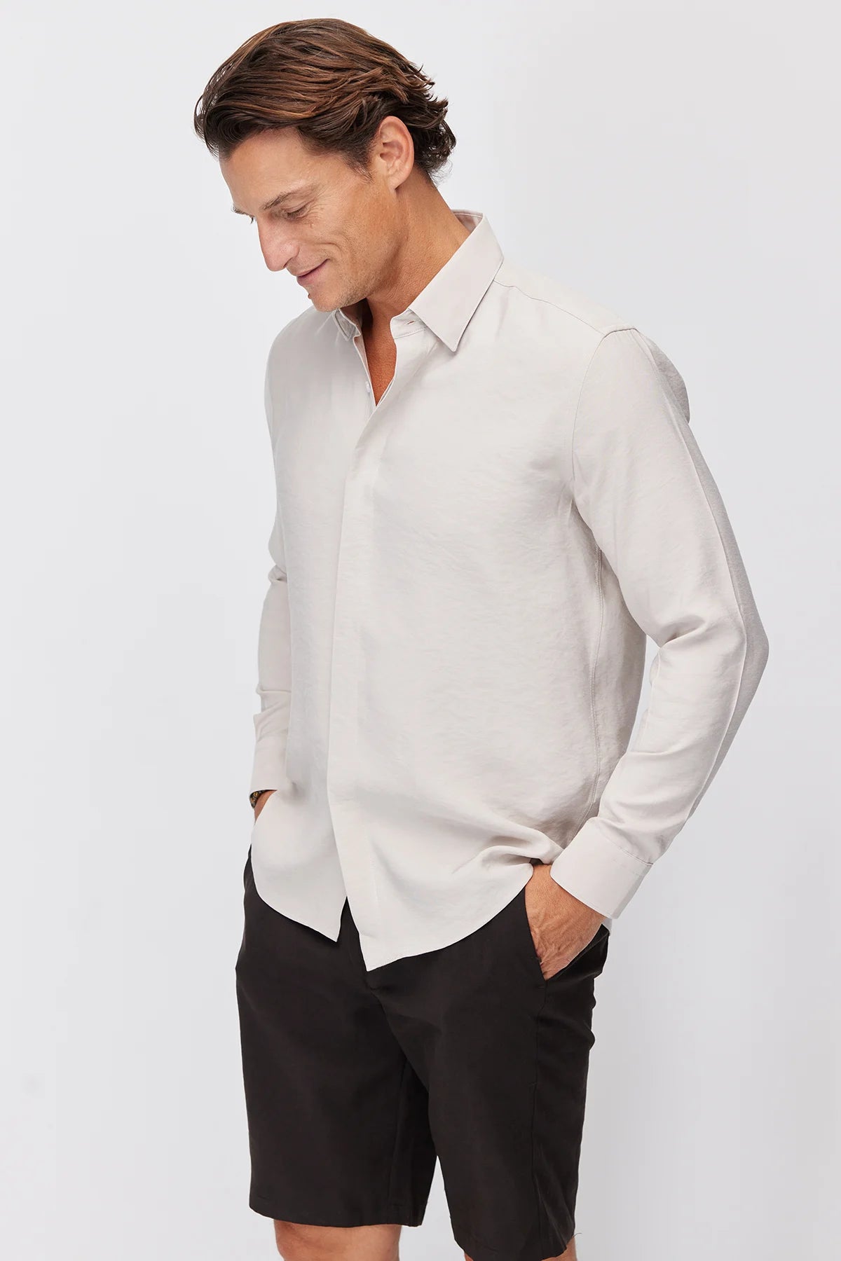 Men's Regular Soft Textured Shirt