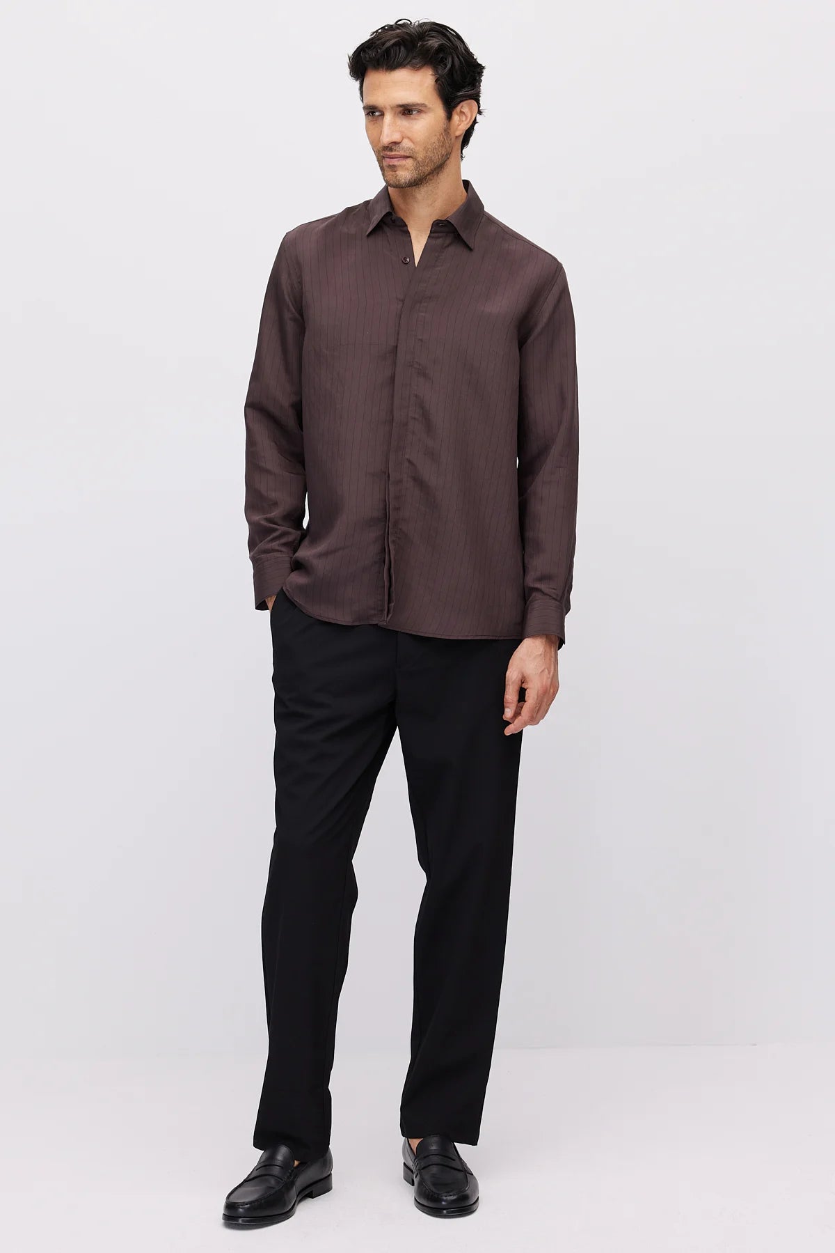 Men's Regular Striped Shirt