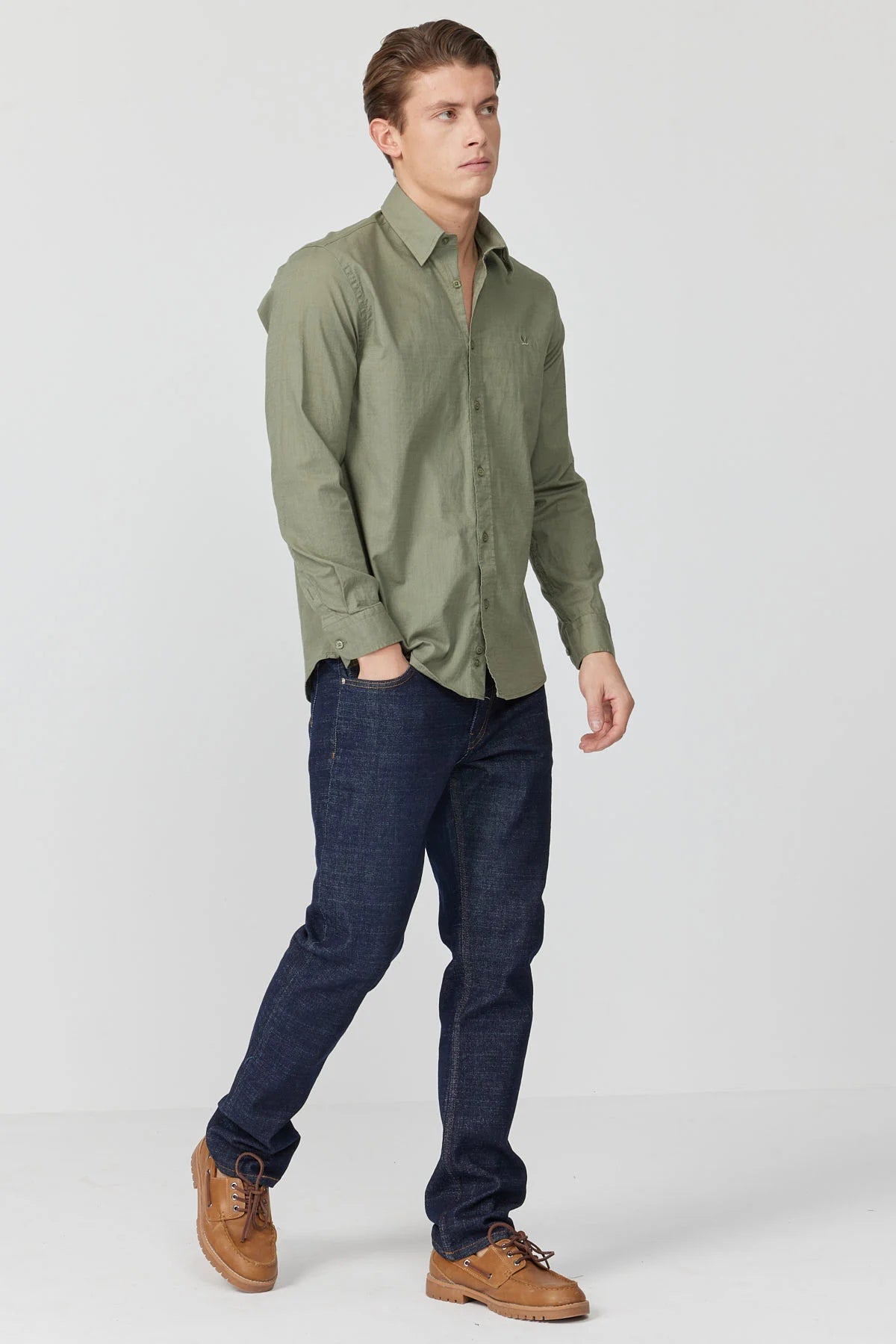 Erkek Slim Fit Gömlek 