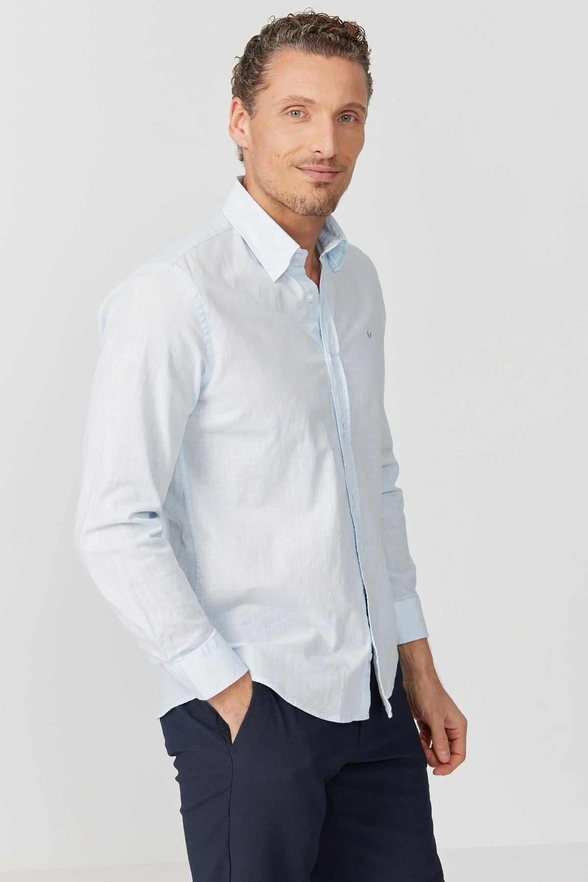 Erkek Slim Fit Gömlek 