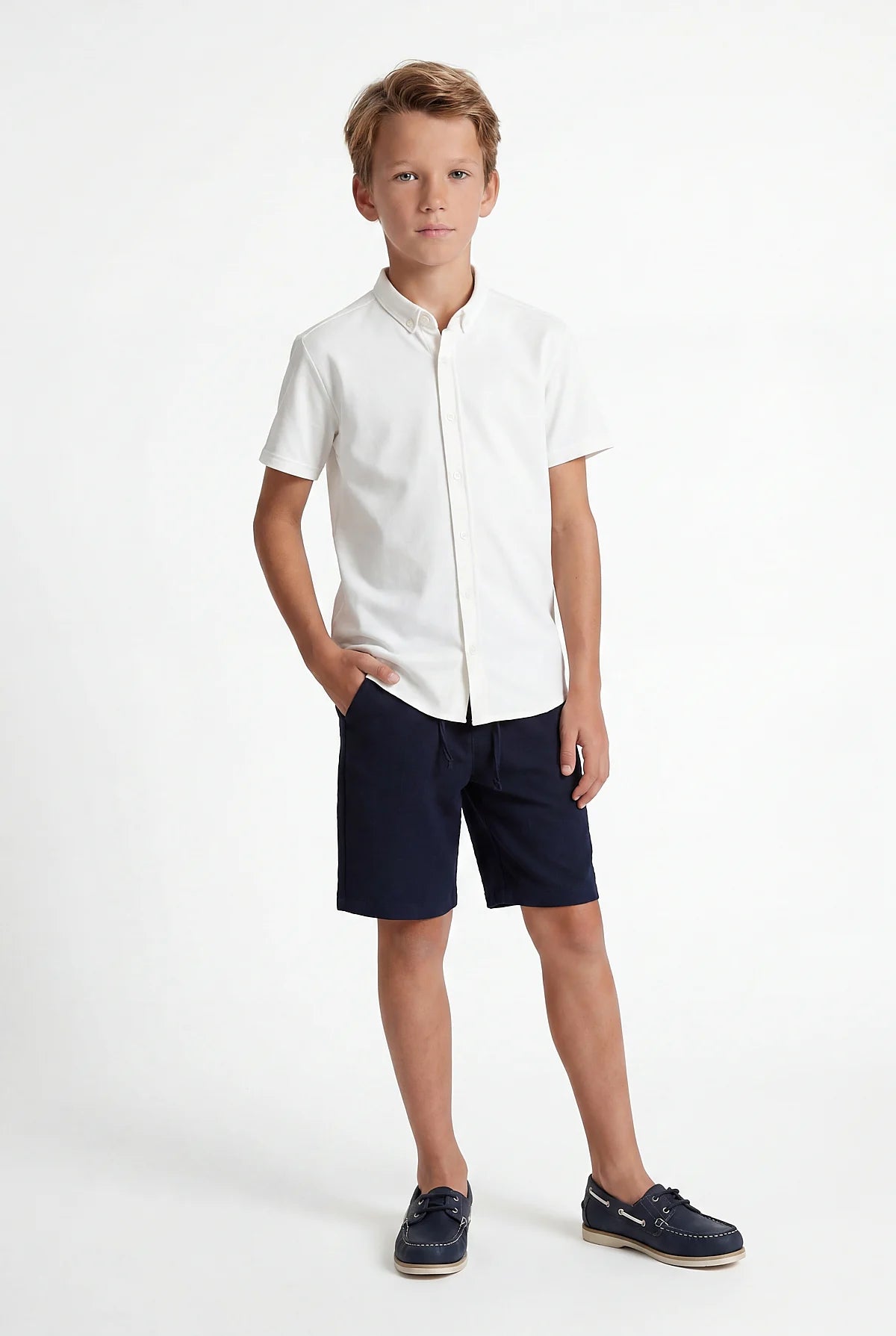 Boys' Short-Sleeved Shirt