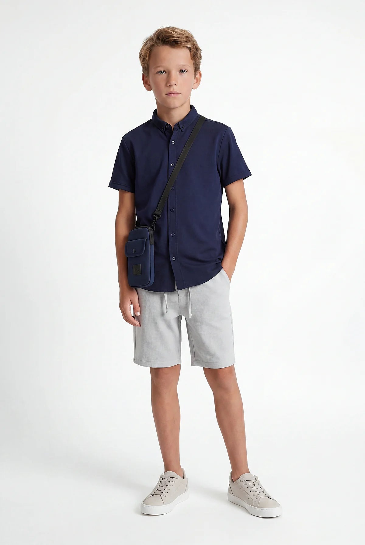Boys' Short-Sleeved Shirt