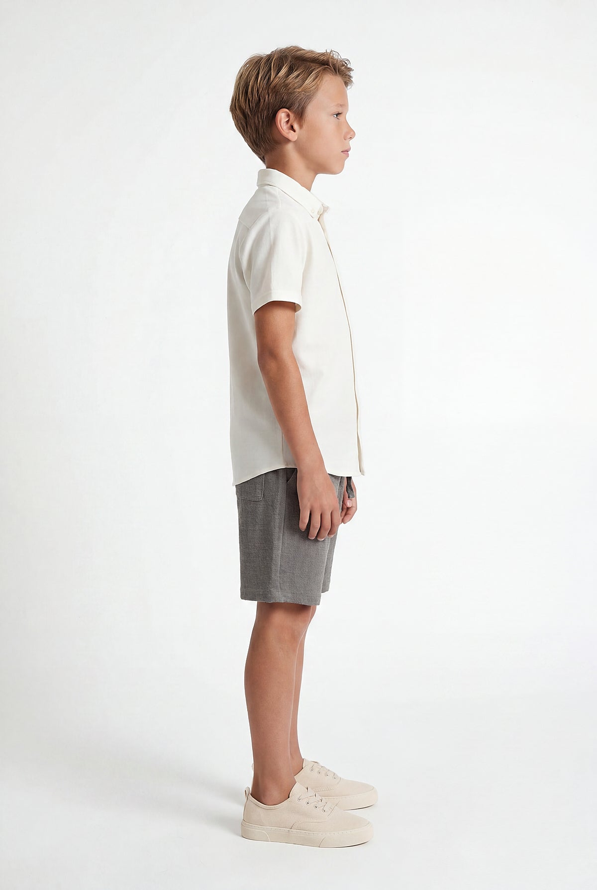 Boys' Button-Down Collar Shirt