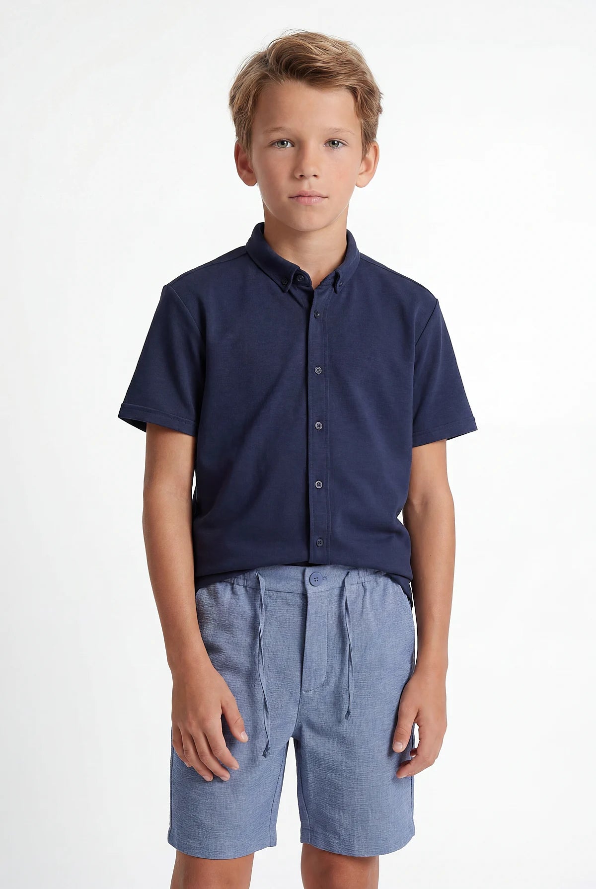 Boys' Button-Down Collar Shirt