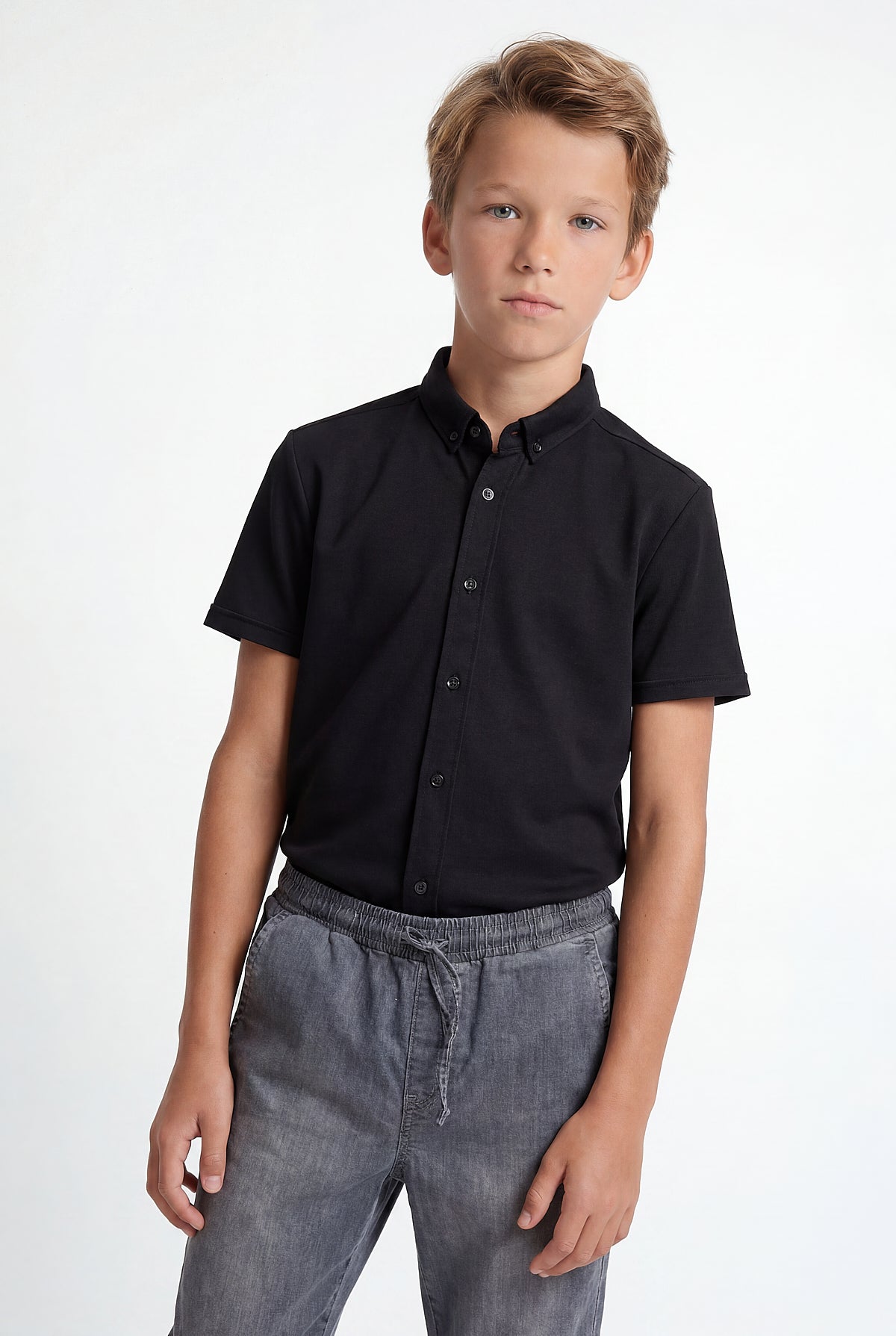 Boys' Button-Down Collar Shirt