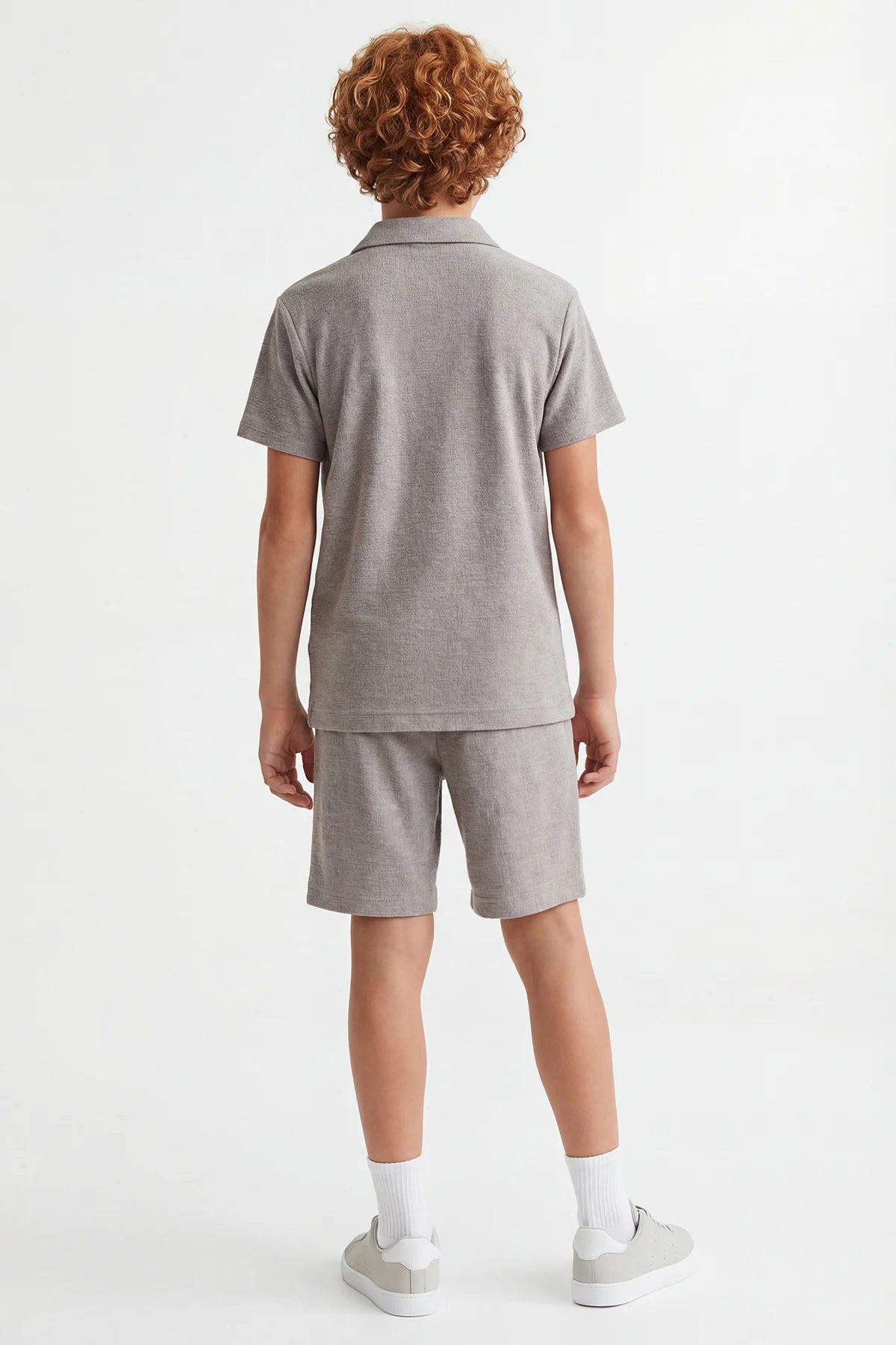 Boys' Cuban Collar Shirt
