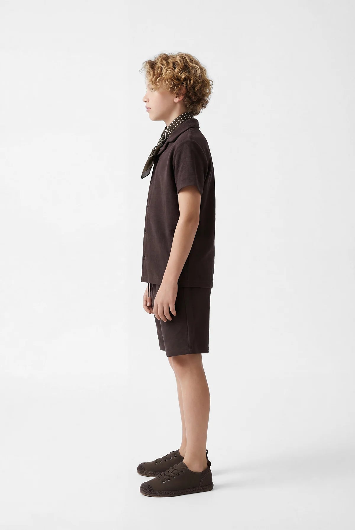 Boys' Cuban Collar Shirt