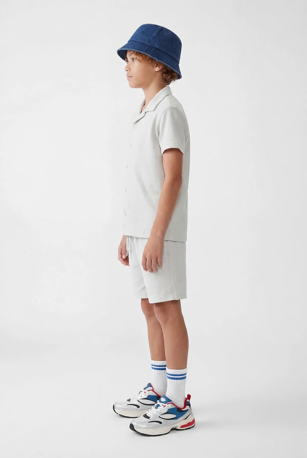 Boys' Cuban Collar Shirt
