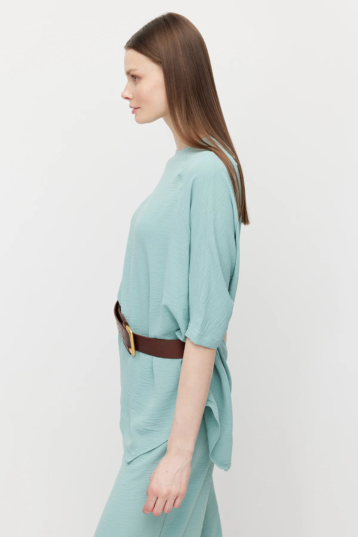 Women's Asymmetrical Cut Oversize Blouse