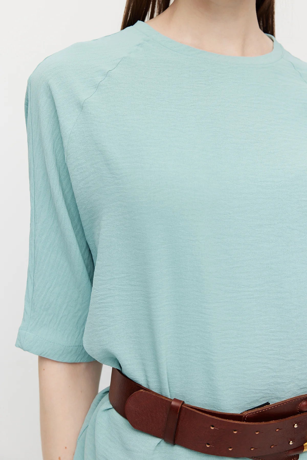 Women's Asymmetrical Cut Oversize Blouse