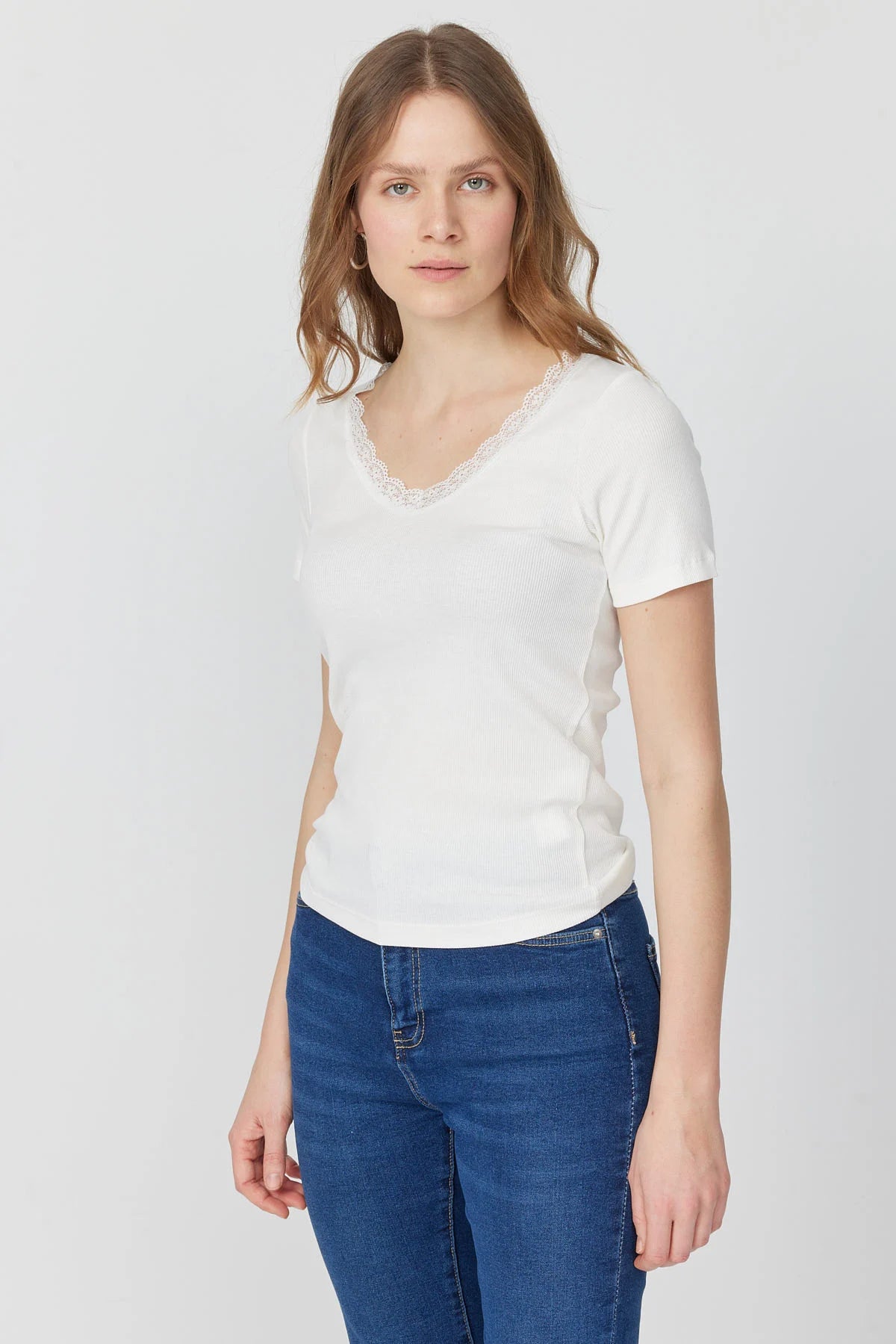 Women’s Lace-Detail Blouse