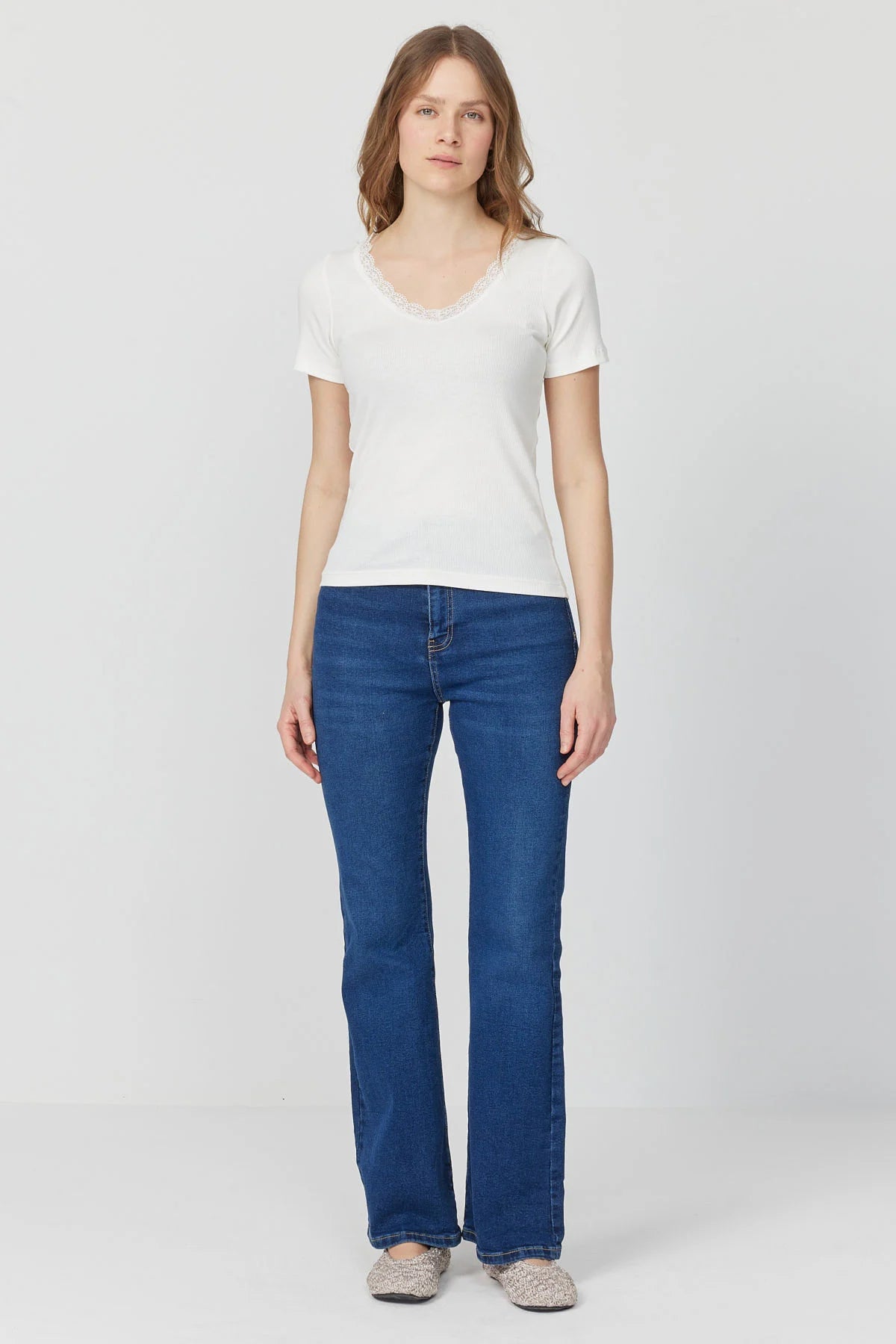 Women’s Lace-Detail Blouse