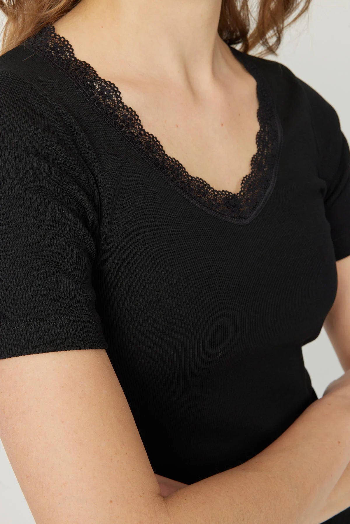 Women’s Lace-Detail Blouse
